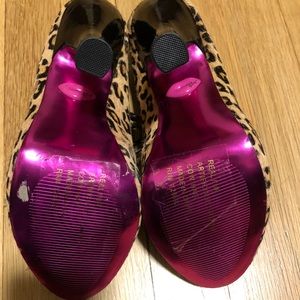 Betsey Johnson Shoes - NWOB Betsey Johnson fur heels Betsey Johnson Shoes - NWOB Betsey Johnson fur heels